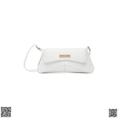 美國代購正品 Balenciaga White Small XX Flap 斜挎包
