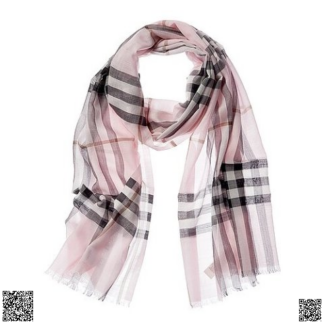 美國代購正品 Burberry Lightweight 羊毛格紋圍巾