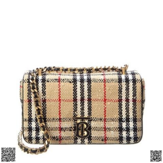 美國代購正品 Burberry Lola 格紋單肩包