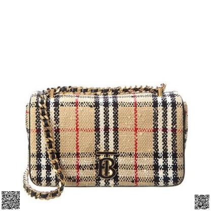 美國代購正品 Burberry Lola 格紋單肩包