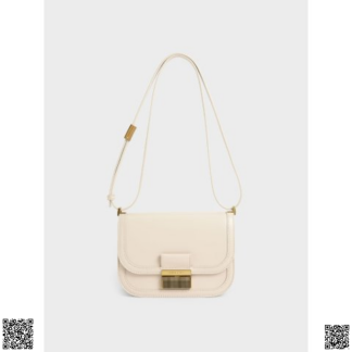 美國代購正品 Charles & Keith 復古豆腐包