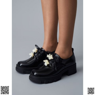 美國代購正品 Charles & Keith 珠花牛津鞋