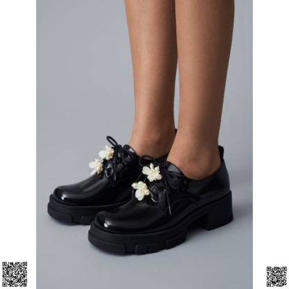 美國代購正品 Charles & Keith 珠花牛津鞋