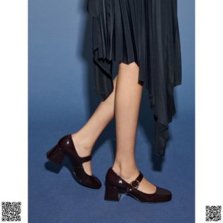 美國代購正品 Charles & Keith 高跟瑪麗珍鞋
