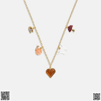 美國代購正品 Coach Creature Multi Charm 項鏈