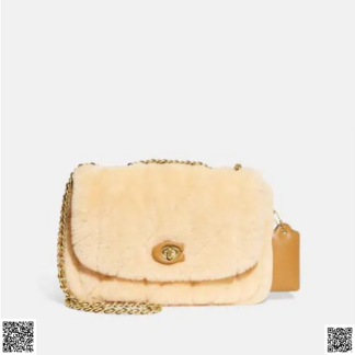 美國代購正品 Coach Pillow Madison 毛毛鏈條包