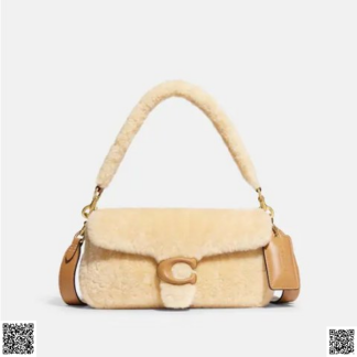 美國代購正品 Coach Pillow Tabby 16 毛毛腋下包
