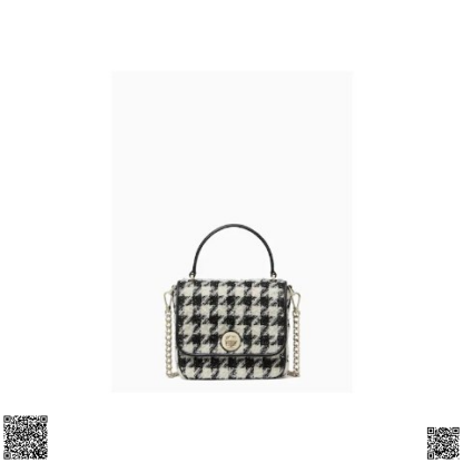 美國代購正品 Kate Spade Natalia Square 韆鳥格盒子包