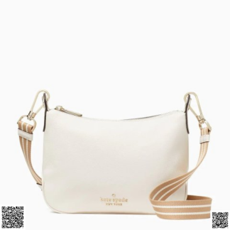 美國代購正品 Kate Spade Rosie 寬肩帶斜挎包 奶白色
