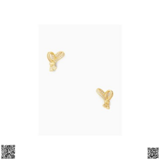 美國代購正品 Kate Spade 蝴蝶結耳飾