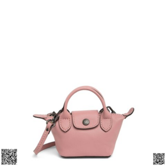 美國代購正品 Longchamp Mini Le Pliage Cuir 皮革手提單肩包