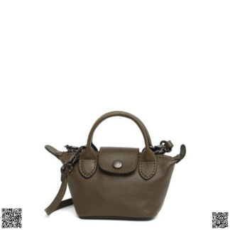 美國代購正品 Longchamp Nano 皮革斜挎包