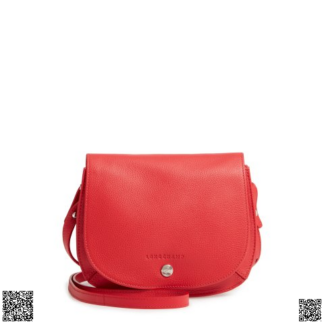 美國代購正品 Longchamp Small Le Foulonne 皮革斜挎包