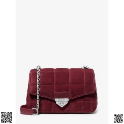 美國代購正品 Michael Kors SoHo 絲絨鏈條包