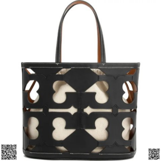 美國代購正品 Tory Burch Ella Cutout Logo 小號托特包