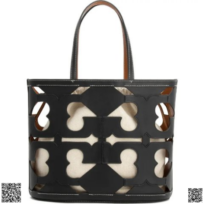 美國代購正品 Tory Burch Ella Cutout Logo 小號托特包