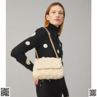 美國代購正品 Tory Burch Fleming 加絨鏈條包