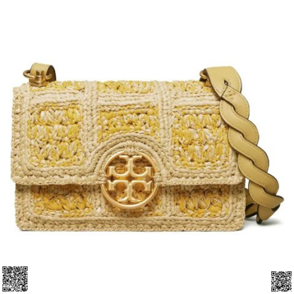 美國代購正品 Tory Burch Miller Raffia Straw單肩包