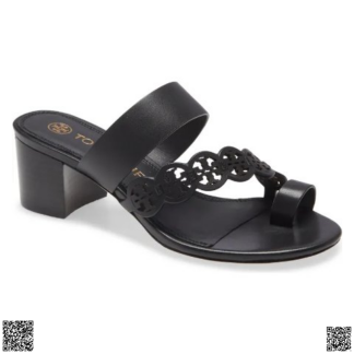 美國代購正品 Tory Burch Miller粗跟涼鞋