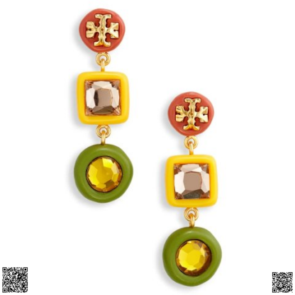 美國代購正品 Tory Burch Roxanne小號耳墜