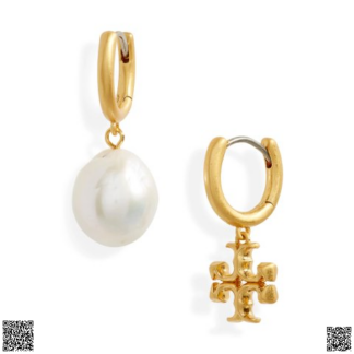美國代購正品 Tory Burch 不對稱耳環