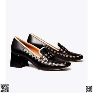 美國代購正品 Tory Burch 粗跟樂福鞋