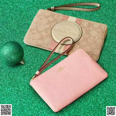 美國代購正品 拉鏈手拿包 棕色