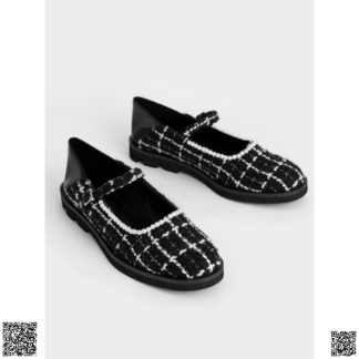 美國代購正品 Charles & Keith 小香風瑪麗珍鞋