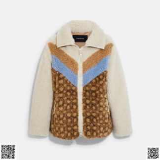美國代購正品 Coach Sherpa Signature 夾剋