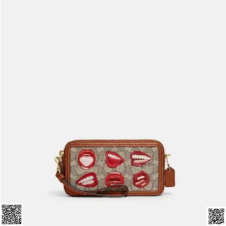 美國代購正品 Coach X Tom Wesselmann Kira 斜挎包