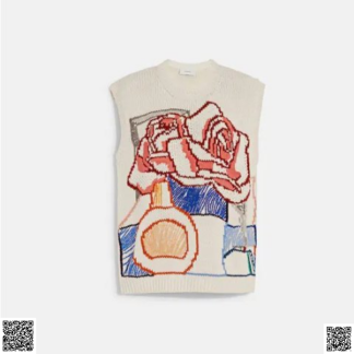 美國代購正品 Coach X Tom Wesselmann 針織背心