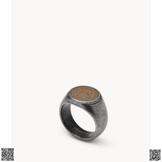 美國代購正品 Fossil Two-Tone 戒指