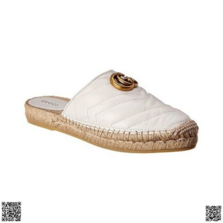 美國代購正品 Gucci Double G Leather 漁夫鞋