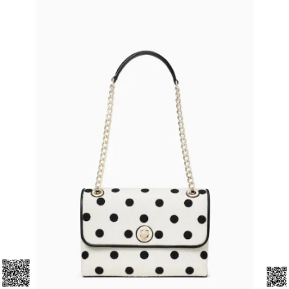 美國代購正品 Kate Spade Natalia 波點中號鏈條包