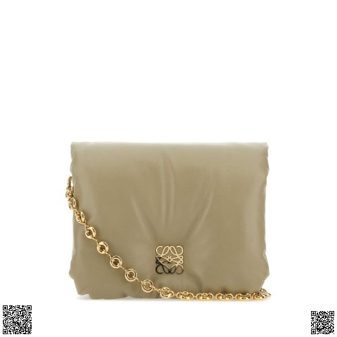 美國代購正品 Loewe Goya Puffer Chained 單肩包