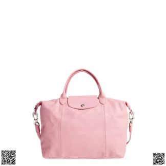 美國代購正品 Longchamp Le Pliage Cuir中號托特包