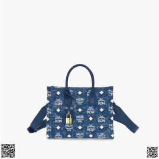 美國代購正品 MCM Munchen 老花托特包