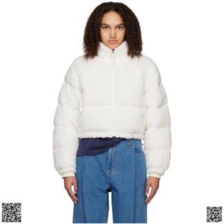 美國代購正品 The North Face White Nuptse 羽絨服