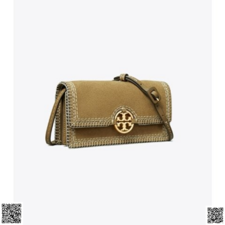 美國代購正品 Tory Burch MILLER 麂皮單肩包