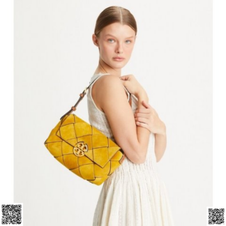 美國代購正品 Tory Burch MILLER麂皮編織包