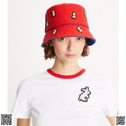 美國代購正品 Tory Burch 小兔漁夫帽