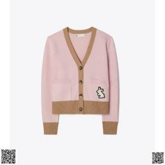 美國代購正品 Tory Burch 小兔羊絨開衫