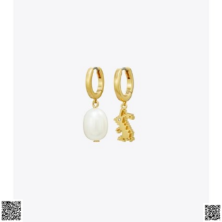 美國代購正品 Tory Burch 小兔耳環
