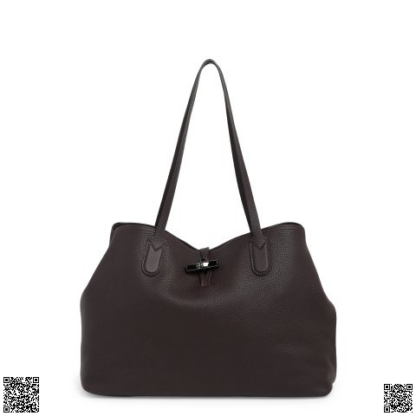 美國代購正品 Longchamp Roseau Essential Leather Shoulder Tote