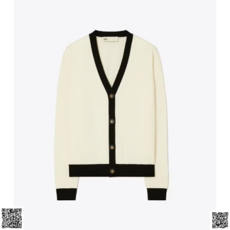 美國代購正品 Tory Burch CONTRAST TRIM 小香風開衫