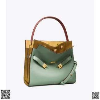 美國代購正品 Tory Burch Lee Radziwill 薄荷綠手提包