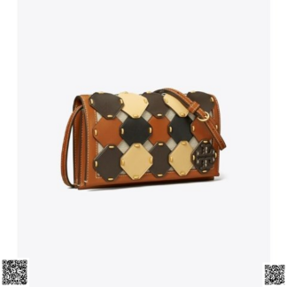 美國代購正品 Tory Burch MCGRAW DIE CUT 斜跨錢包
