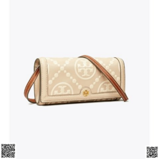 美國代購正品 Tory Burch T MONOGRAM 斜挎錢包