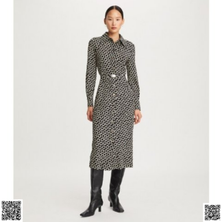 美國代購正品 Tory Burch 印花連衣裙