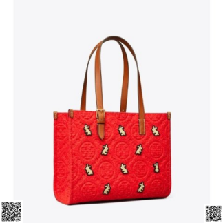 美國代購正品 Tory Burch 小兔刺綉托特包